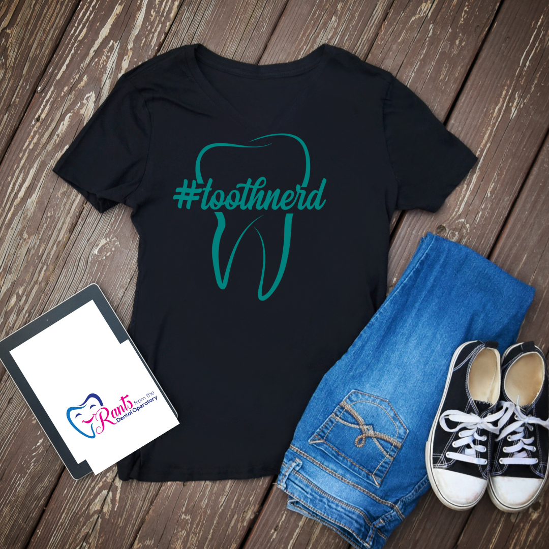 Black #toothnerd tee shirt
